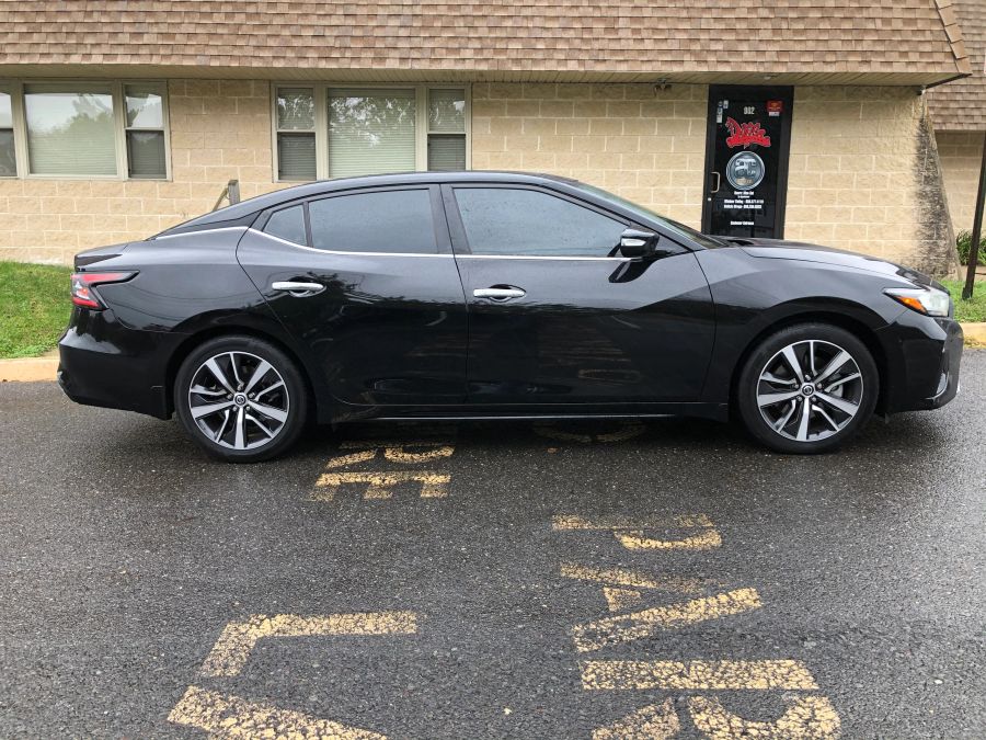 Nissan Maxima window tint job 18 — Dope Tintings Pennsauken NJ