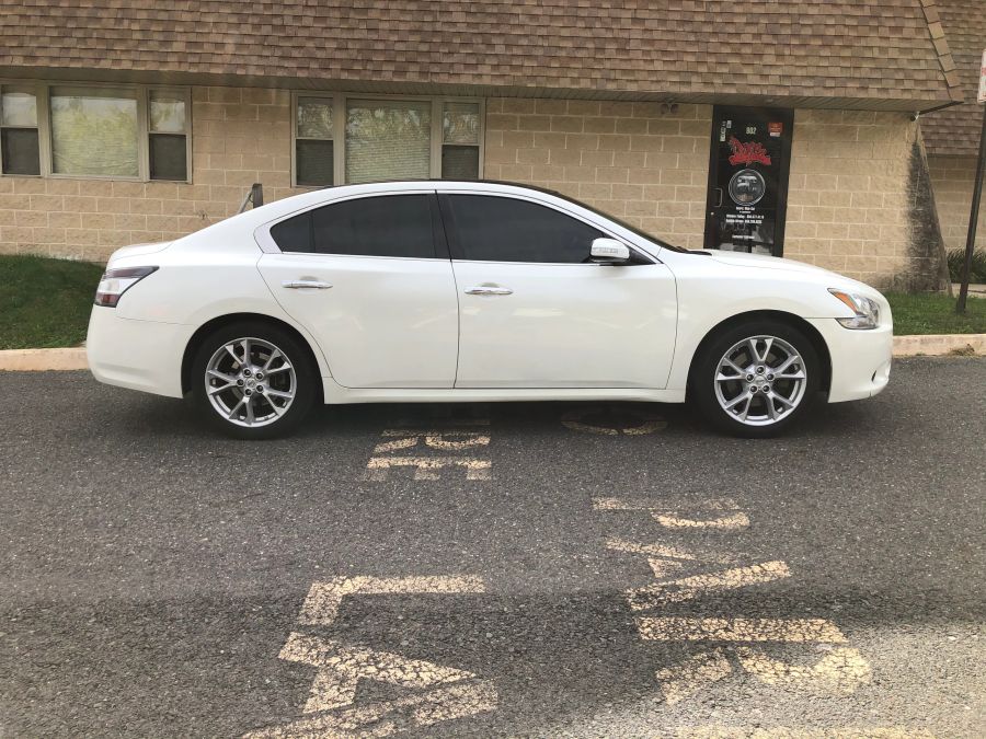 Nissan Maxima window tint job 2 — Dope Tintings Pennsauken NJ