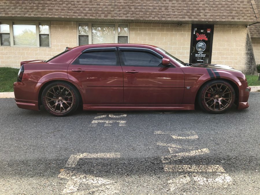 Chrysler 300 window tint job 2 — Dope Tintings Pennsauken NJ