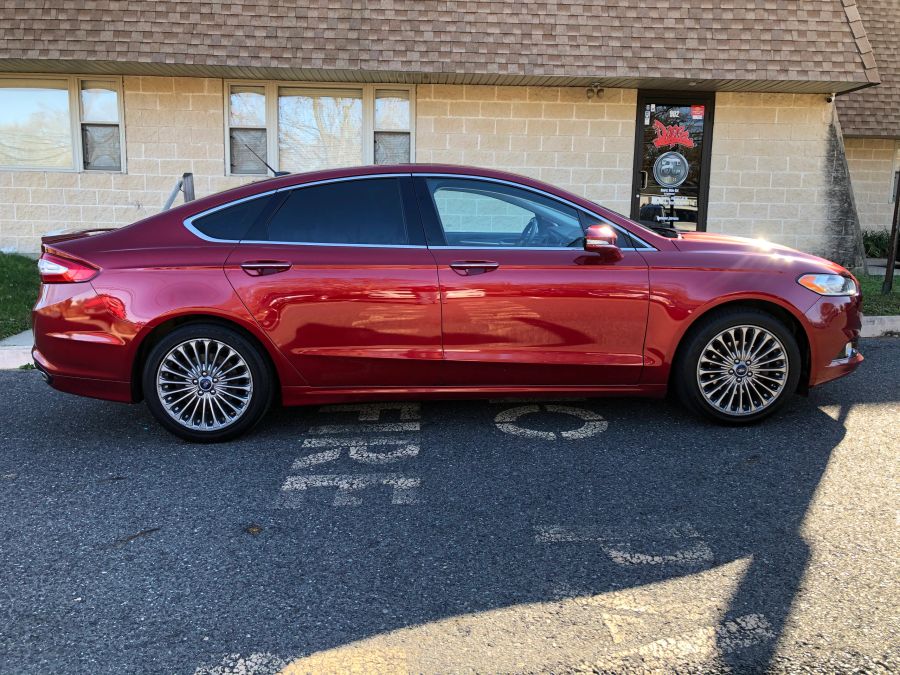 Ford Fusion window tint job 3 — Dope Tintings Pennsauken NJ