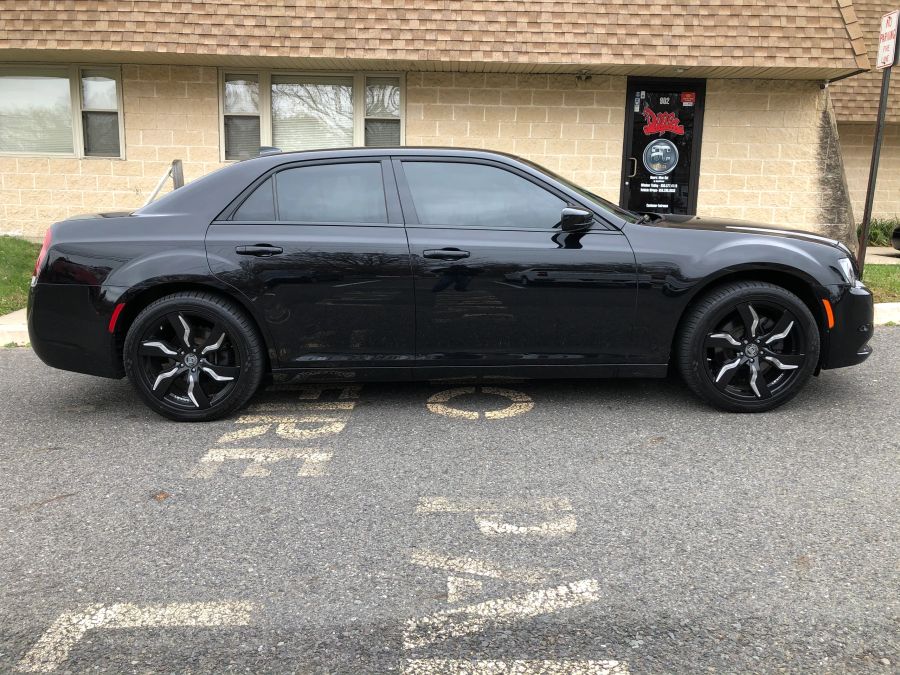 Chrysler 300 window tint job 4 — Dope Tintings Pennsauken NJ