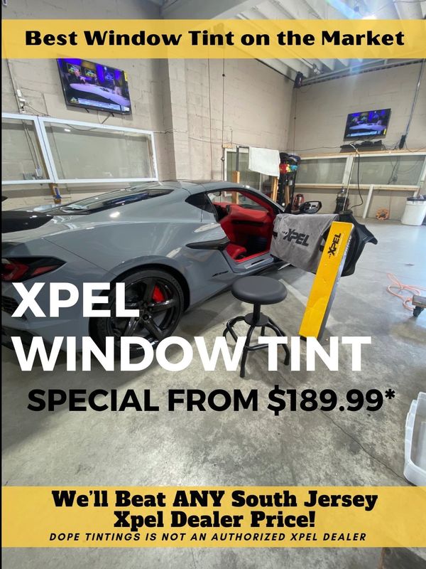 Xpel Film Prices at Dope Window Tinting in Pennsauken, NJ.