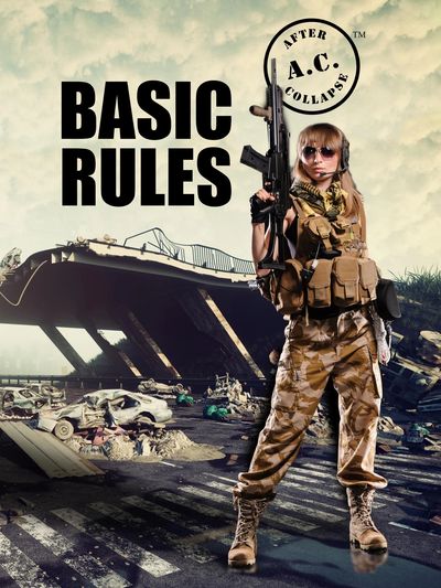 Front cover of A.C.: AFTER COLLAPSE BASIC RULES