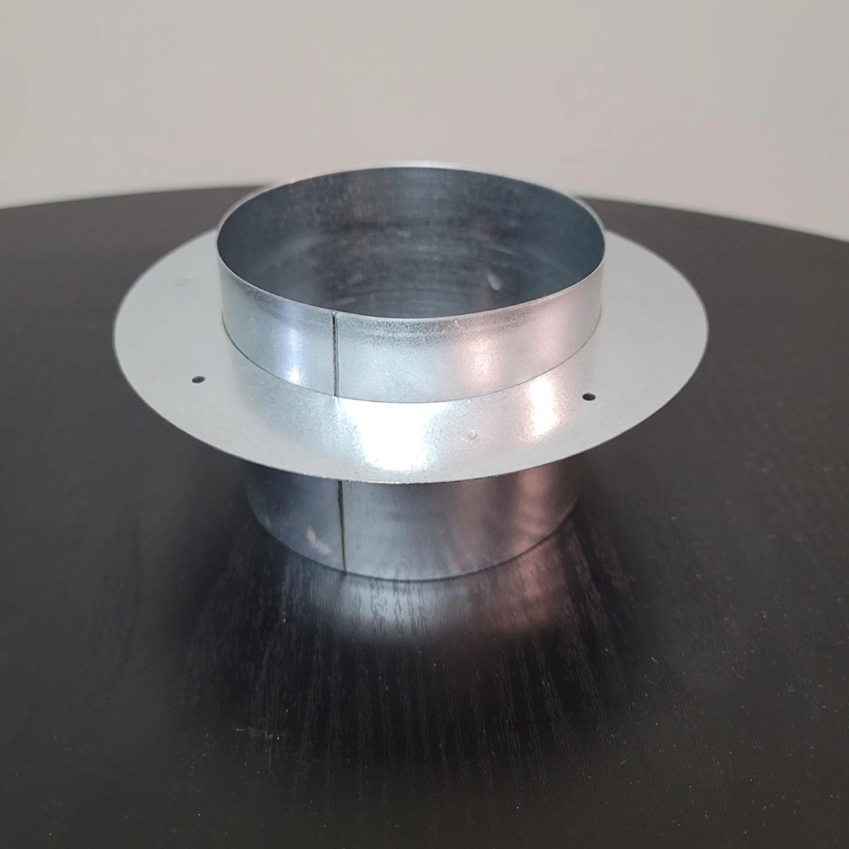 EZ Vent 4" Galvanized Dryer Vent Roof Flange