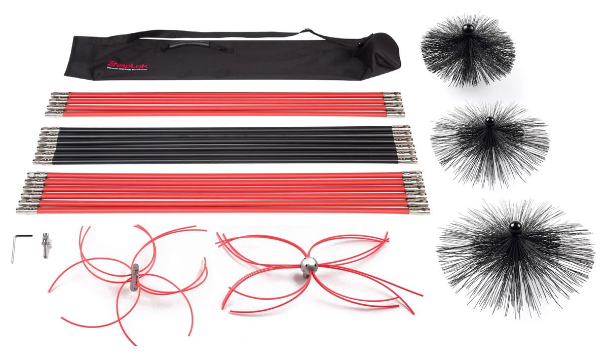 Fireplace Cleaning Kit w/Stainless Steel Fittings (FPK2)