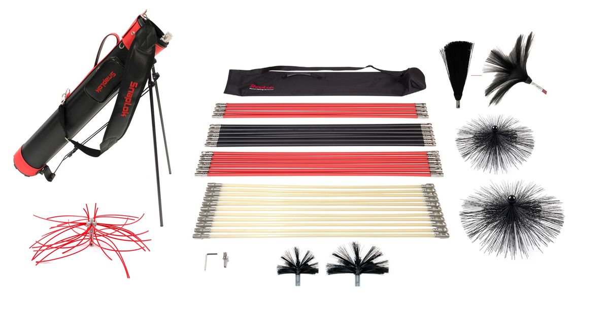 Complete Rotary Air Duct Cleaning Kit (CADKit)