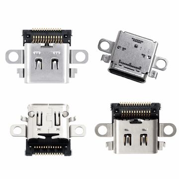Nintendo Switch V1 V2 Lite Oled. Nintendo Switch 2 Console and Controller. Usb-C port replacement.