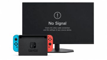 Wont show up on tv via dock. Tv and Nintendo Switch.