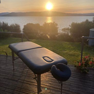 Massage table in south arm