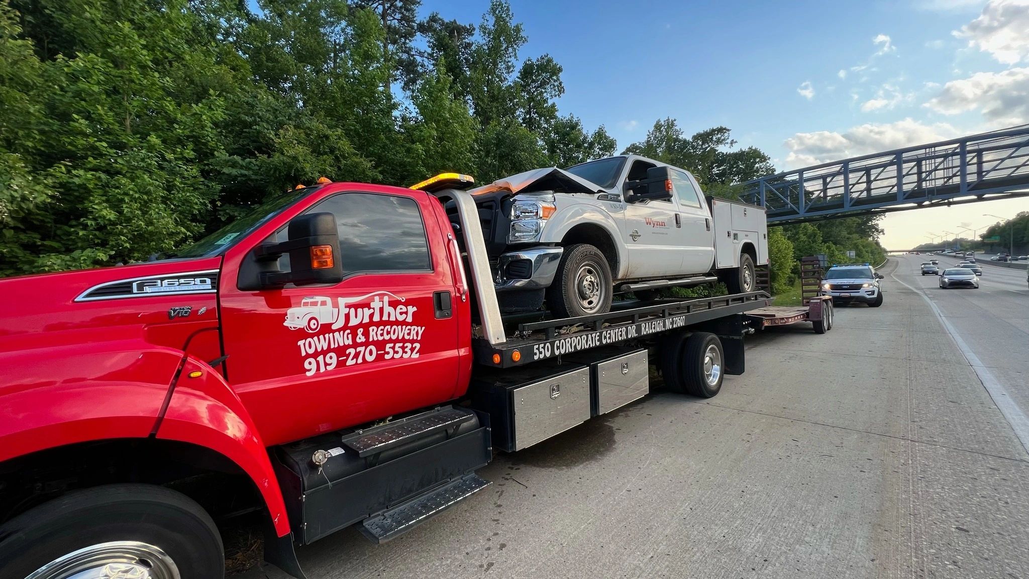 Further Towing & Recovery logo