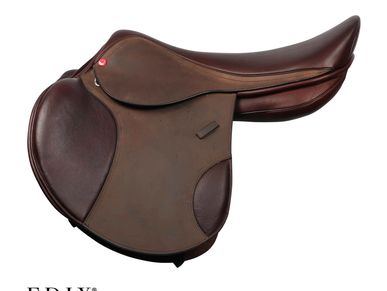 A beautiful saddle, made of soft and supple high-quality leather and soft leather panels filled with