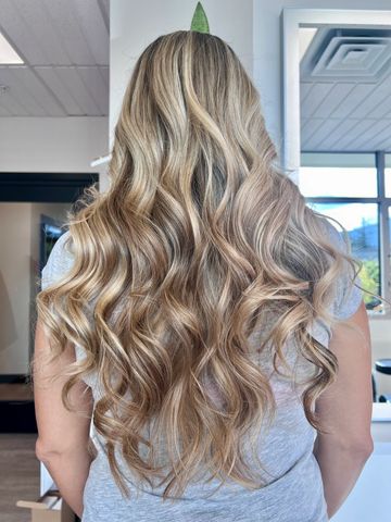 Blonde, Blonde color, Curls, Bolyage