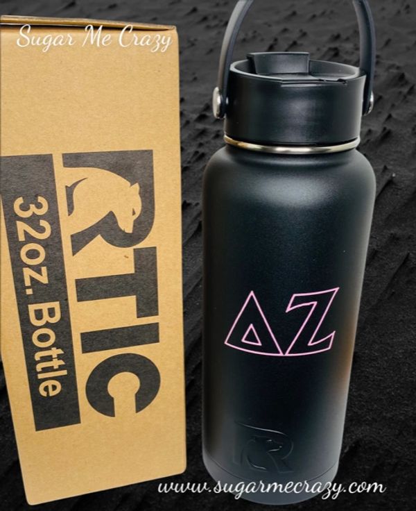 16 Oz RTIC Water Bottle Personalized 