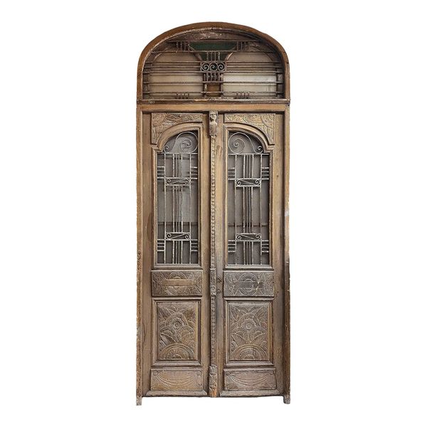 Antique entry doors in frame.
New York Props