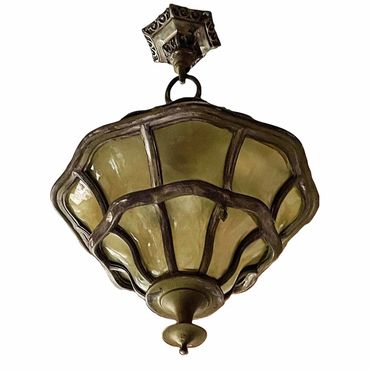 light
antique
rare
ceiling
hanging
art
glass

