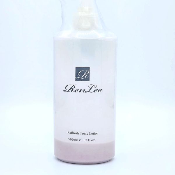 Refinish Tonic Lotion, blemish control toner, use with high frequency machine, relieve irritation