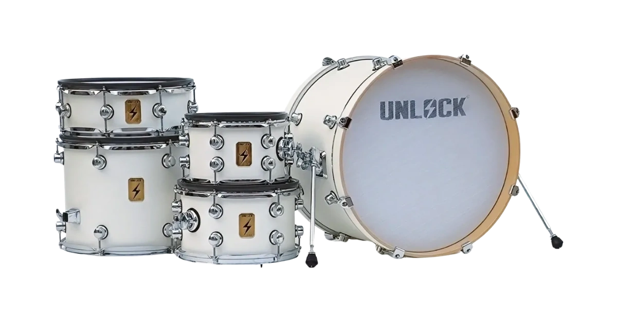Unlock Electronic Drums 
Unlock Cymbals 