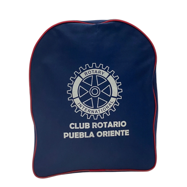 Mochila promocional con logo