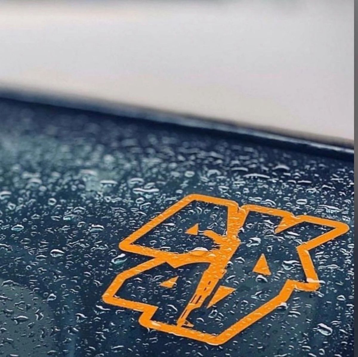 47 Windshield decal