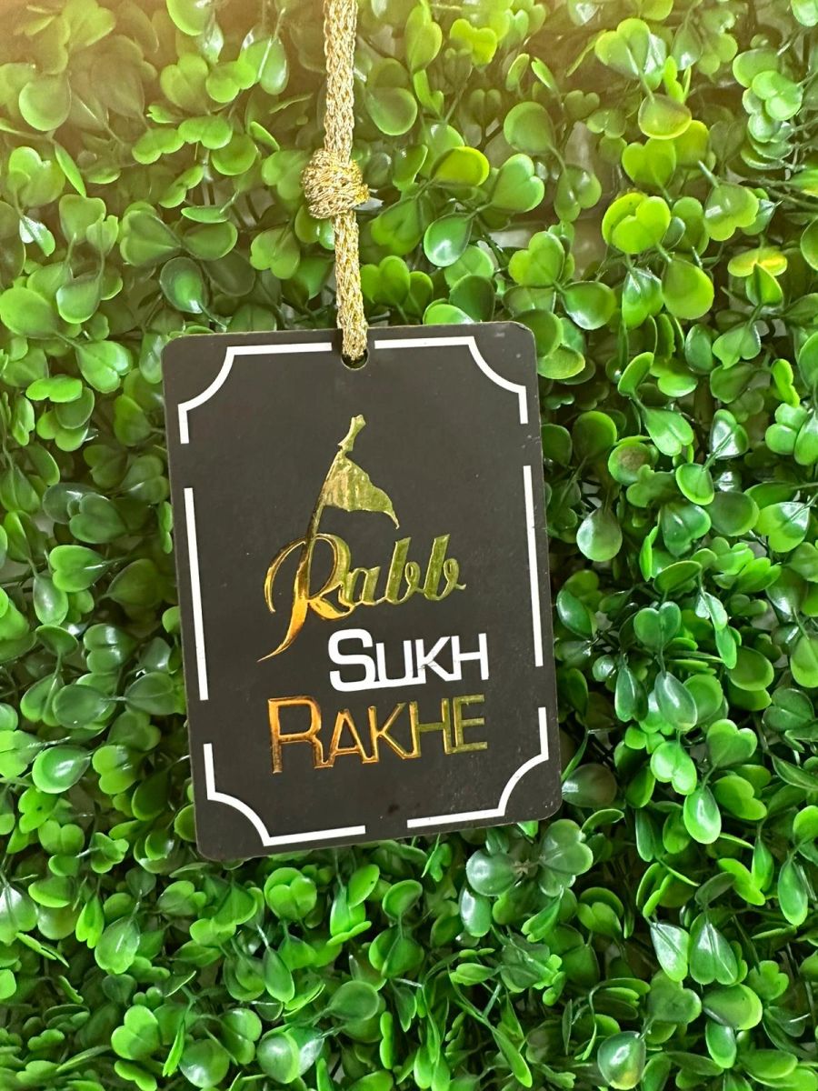 RAB SUKH RAKHE GOLDEN BLACK