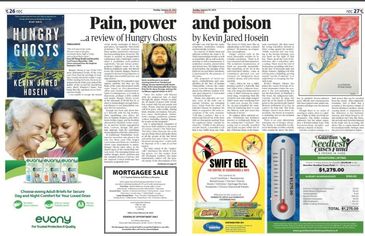Review of 'Hungry Ghosts' by Kevin Jared Hosein discussing pain, power, and poison.