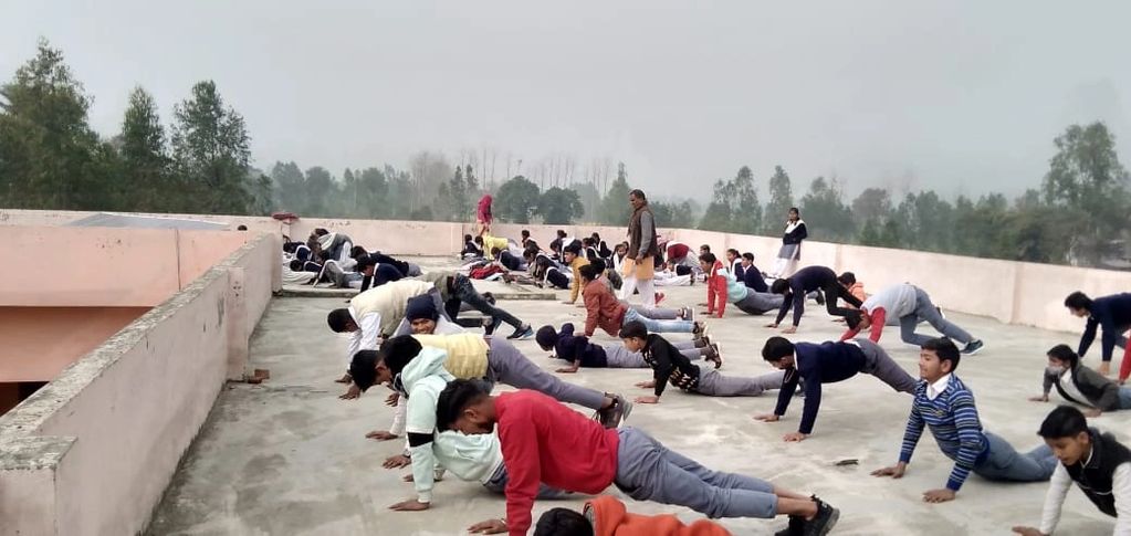 Yoga in school