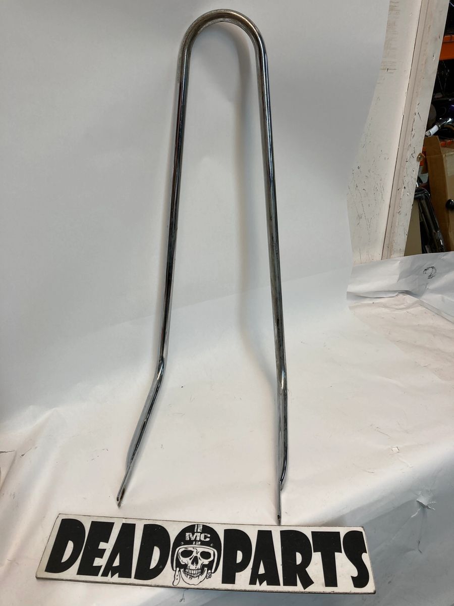 Honda Yamaha 60s 70s sissybar tall back rest chopper
