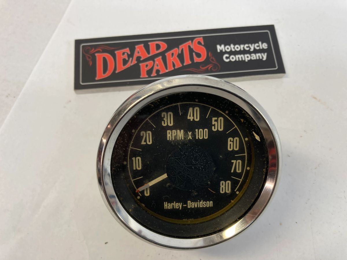 Harley electronic electric tach tachometer parts gauge