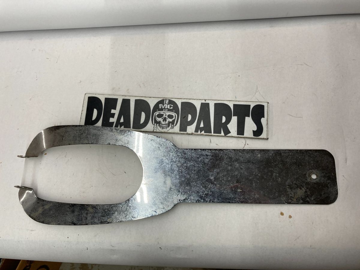 Harley chrome shovelhead fatbob low rider split tank fuel tank dash ...