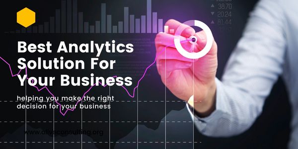 Someone analyzing data for business solutions.