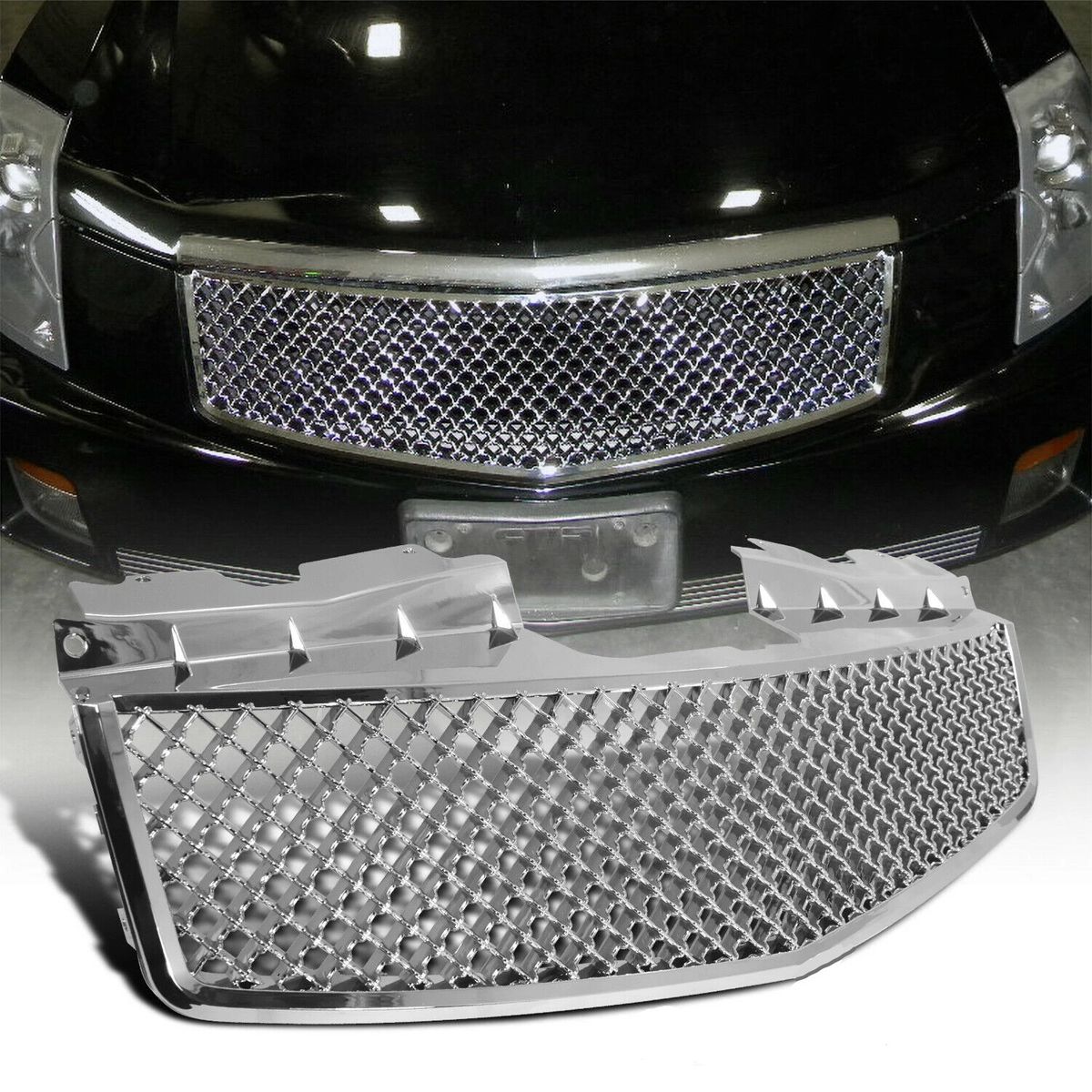 Chrome Mesh Grille