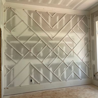 dining room accent wall