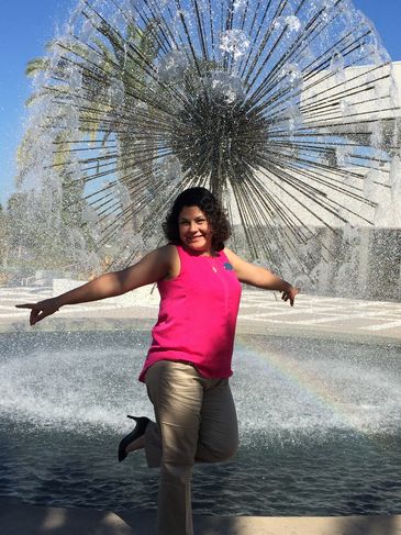 Here I am at the Tupperware directors seminar! 