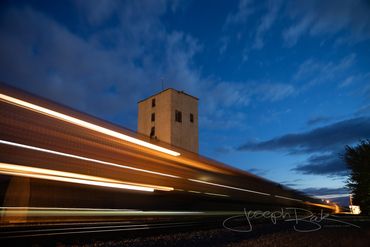 Surreal Trains in Motion. Bryon, Ohio.