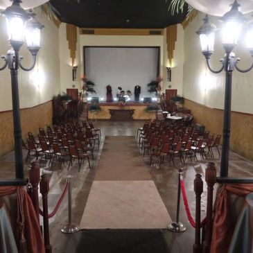 Interior view of the Eloia Theater of Calvert
