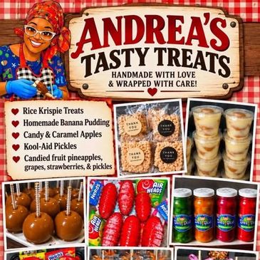 Andrea's Tasty Treats Logo