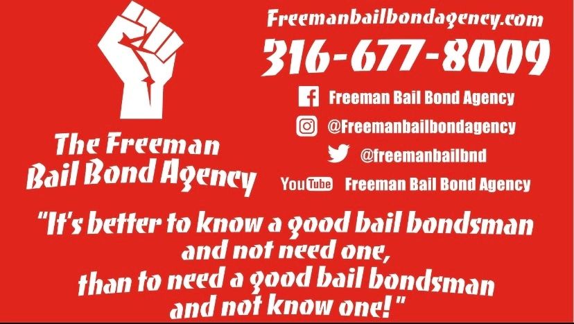 Freeman bail bond agency llc 
bail bondsman bail bonds
freemanbailbondagency.com
