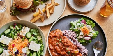 Healthy balanced lunches 