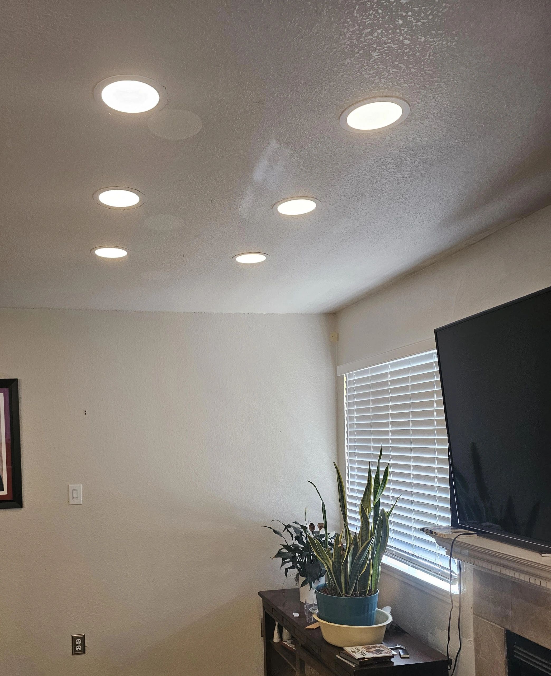 Electrical wiring with light fixture
