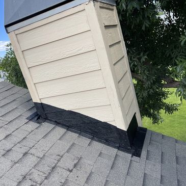 A flashing seal that was installed on a Colorado home.