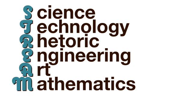 STREAMLines initiative explnation: science, tech, rhetoric, engineering, art, mathematics.