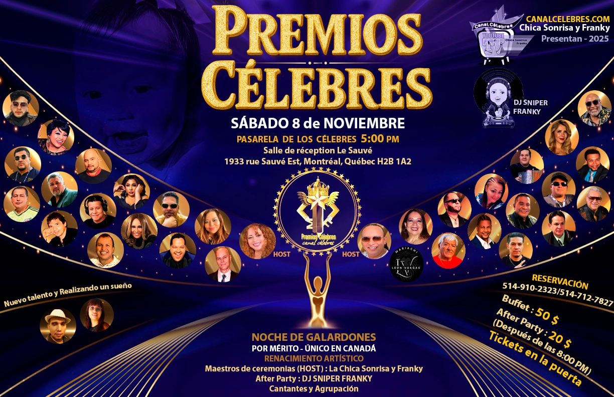 Para mas información : ☎️ 514-712-7827 / 514-910-2323  