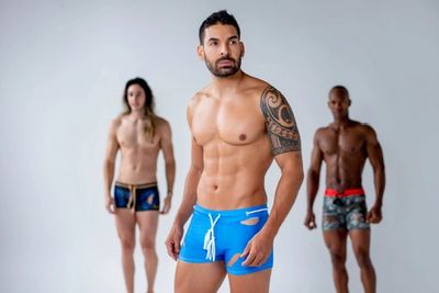 Mens Designer Swim Trunks Miami 