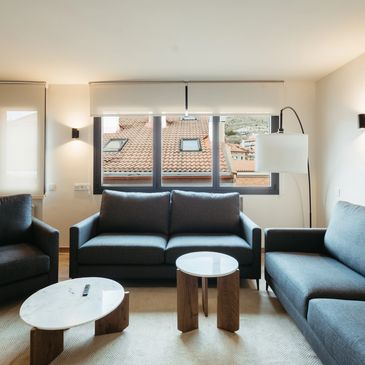 Salo de l'apartament Max a Bagà