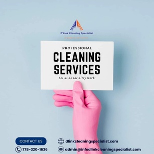 
D' LINK CLEANING SPECIALIST

A QUALITY THAT YOU CAN COUNT ON!