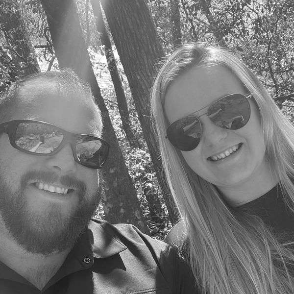 Selfie in a park
