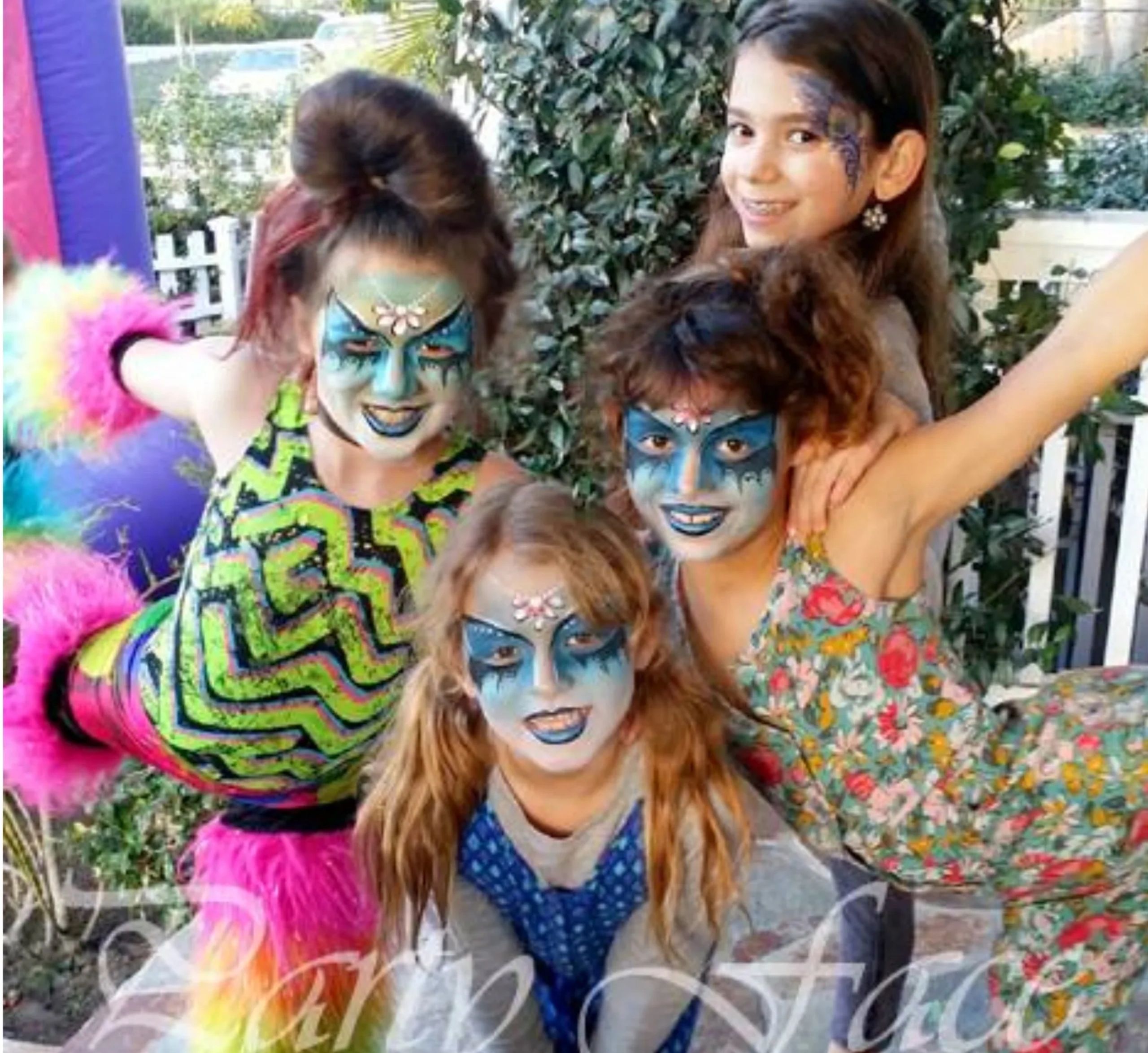 Facepaint, WishMakers, www., Children's parties,  Central Valley and Central Coast, California