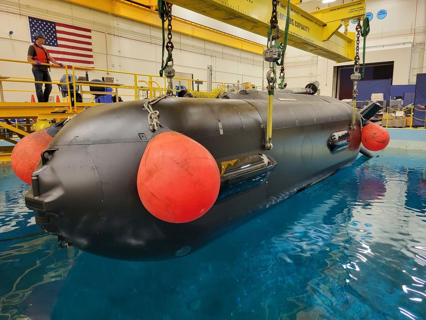 Us Navy Lionfish Underwater Vehicle Delivery Boeing Delivers First Orca XL Uncrewed Undersea Vehicle to Navy
