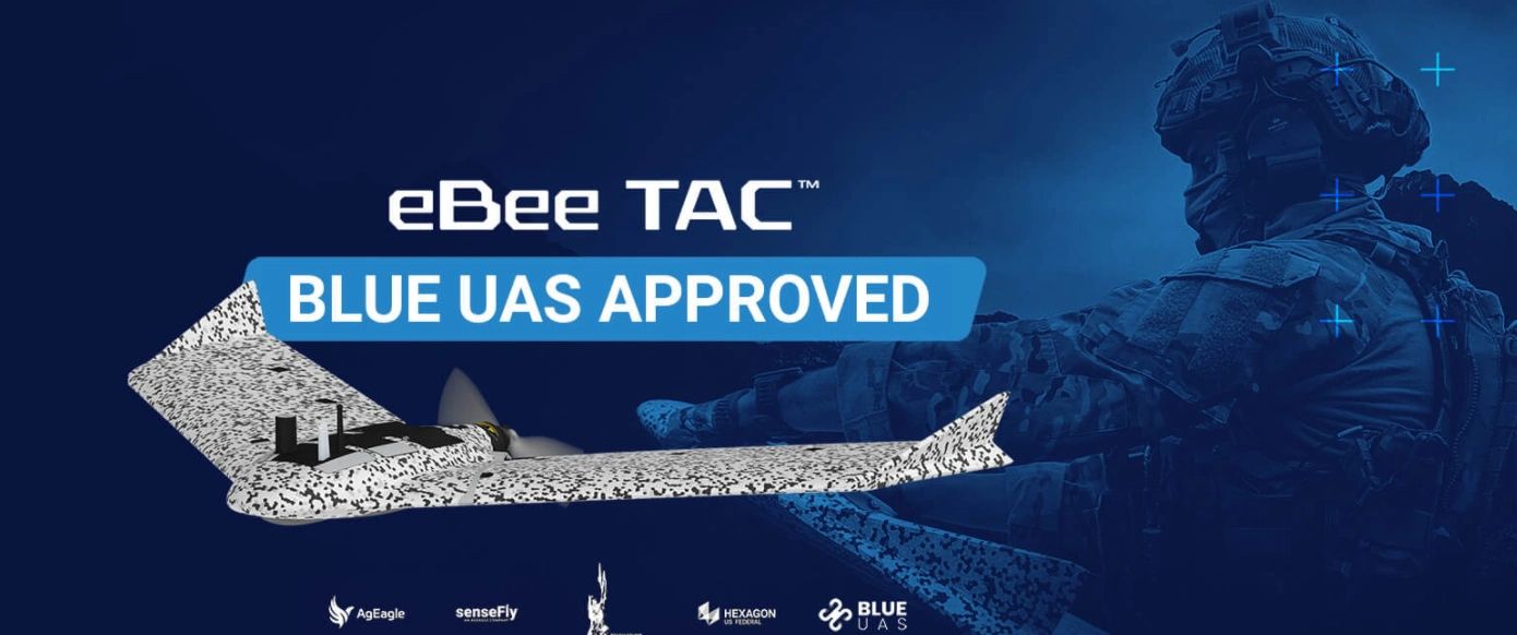 eBee TAC™ Drone Solution Added to Blue UAS Cleared List