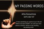 My Passing Words